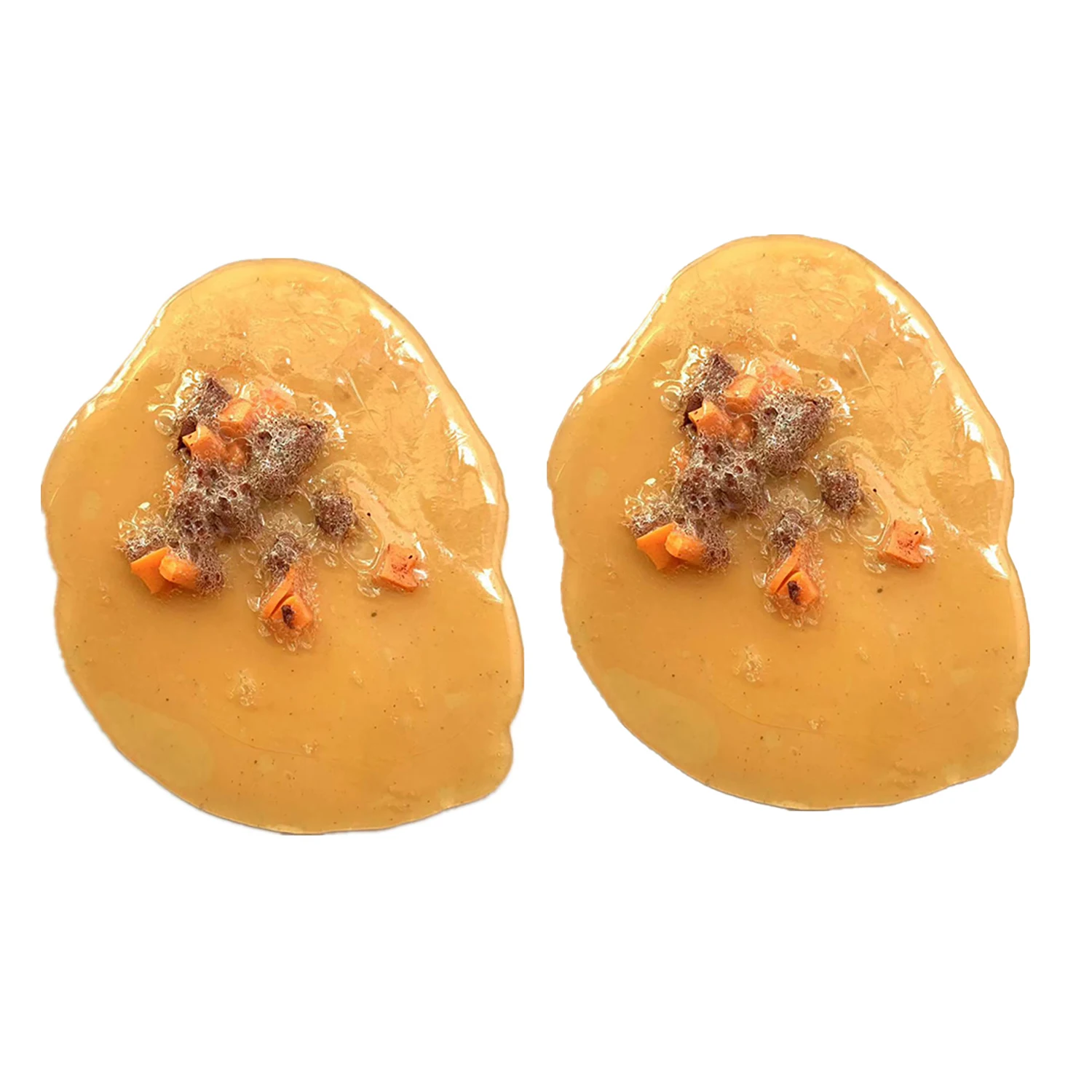 

2pcs Halloween scary simulation vomit prank fun prank toy decompression fun little toy