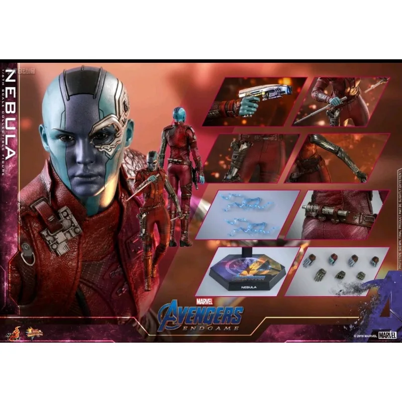 New Original Hot Toys Marvel NEBULA MMS534 Action Figures Toys Gifts Collection