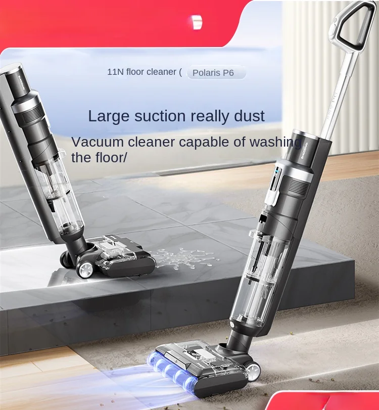 

P6 North Star Home Vacuum Cleaner Floor Washing Machine, Vacuum Sweeping and mopping, Dry and Wet Dual purpose Self Cleaning