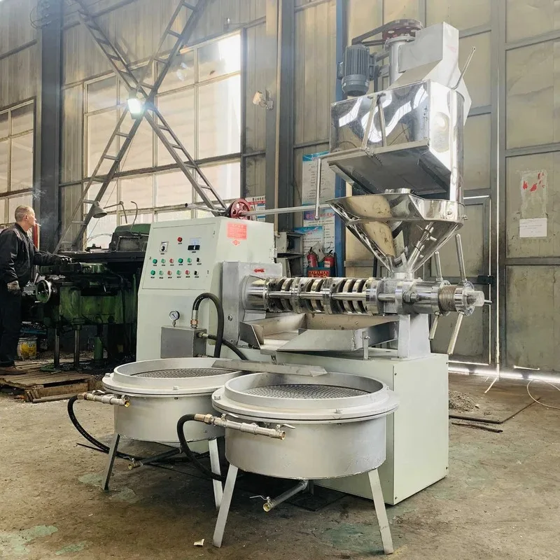 FactoryCrude Palm Oil Refining Machine Avocado Oil Making Line For Commercial Sunflower Seeds Oil Press