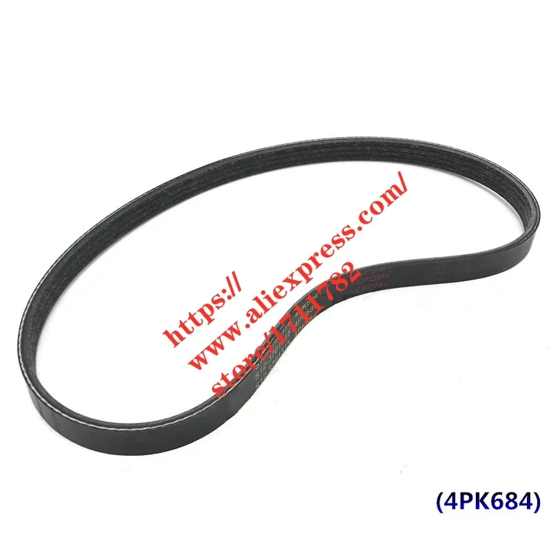 Correa acanalada en V para motor Chery QQ6/S21 jasgi A1 Kimo X1 indiS Beat, correa del alternador 473, S12-3701315 del motor 4PK684