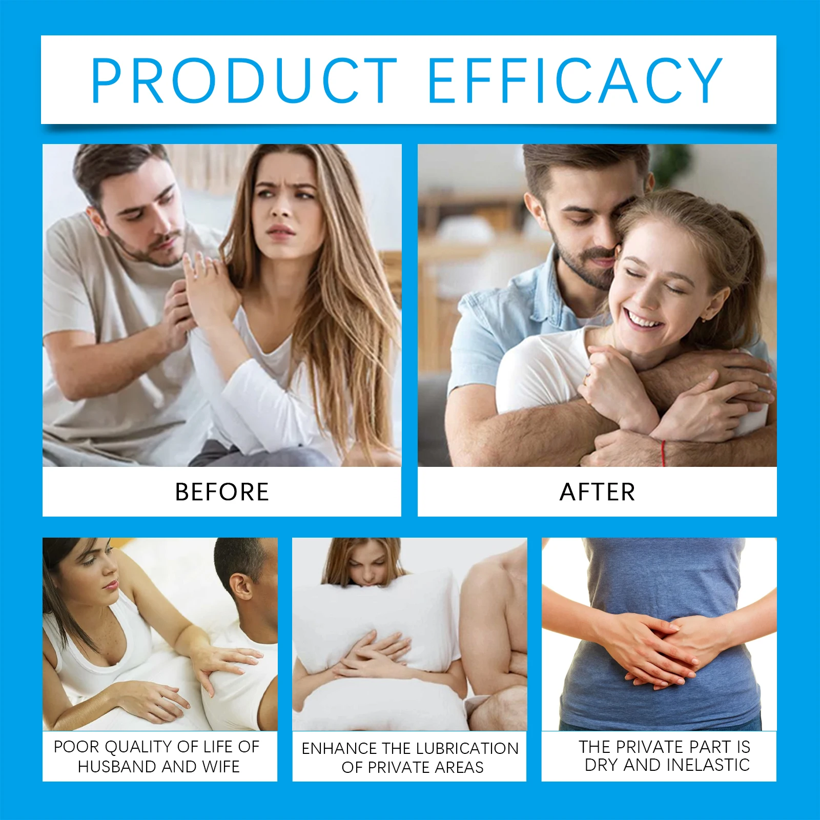 جل تشحيم الجنس المعتمد على الماء، زيوت التشحيم طويلة الأمد للنساء والرجال، جل العناية الحميمة المهدئ لتقليل الاحتكاك