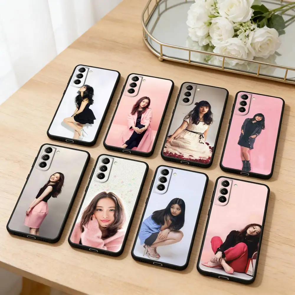 

Japan I-Ishihara S-Satomi Phone Case For Samsung S25,24,23,22,30,21,10,9,Ultra,Plus,Lite,FE,4,5 G Soft Black Case
