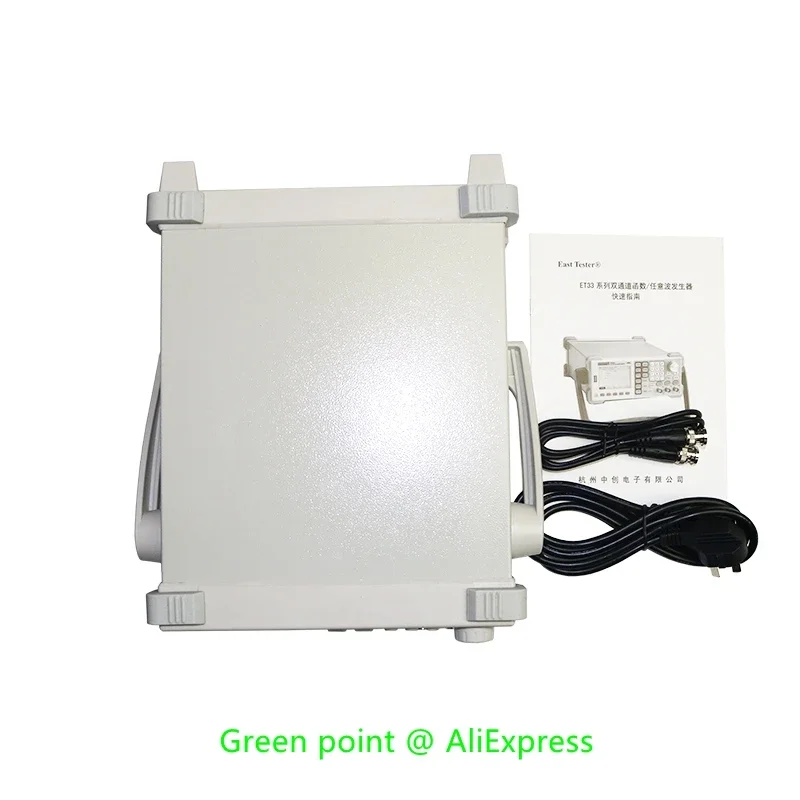 Gerador de sinal et3325 função de canal duplo gerador de frequência de forma de onda arbitrária 25mhz 200msa/s dispositivo usb ferramentas eletrônicas