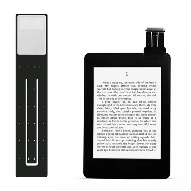 Quente! USB recarregável LED Clip Reading Lamp, Book Light, interruptor resistente, 4 níveis, brilho ajustável, flexível, multifunções