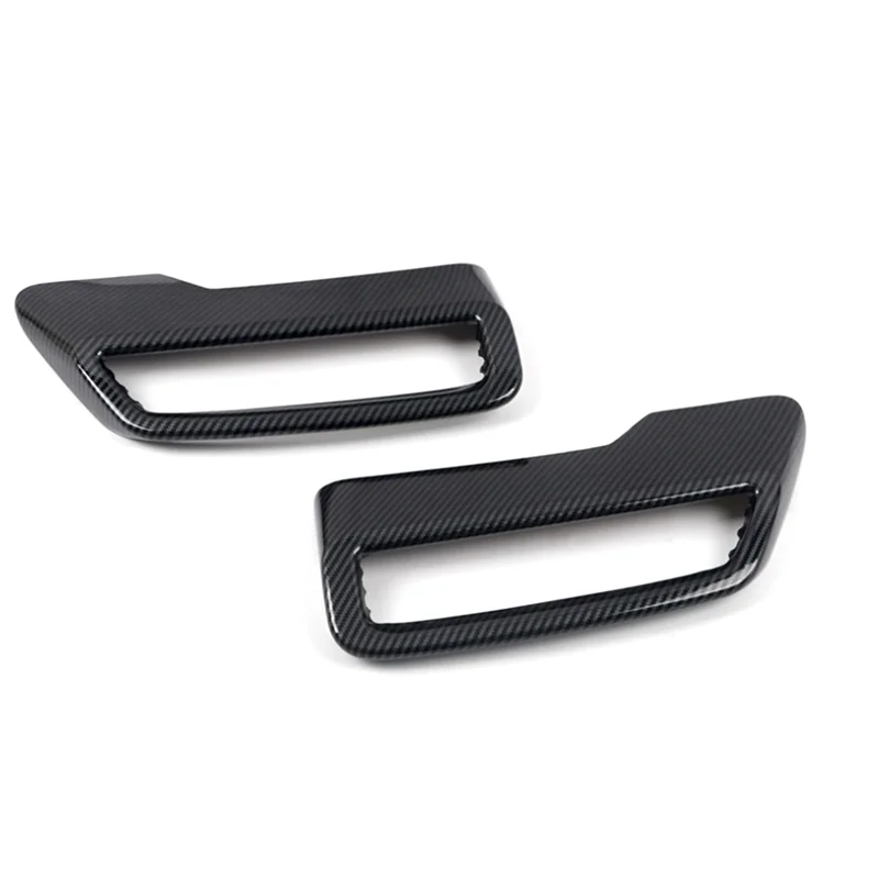 A11F-For  3008 4008 5008 2017-2021 ABS Carbon Fiber Car Tail Muffler Exhaust Pipe Output Cover Car Tail Pipe Accessory