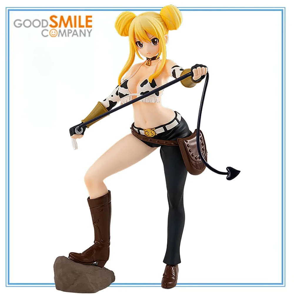 

100% оригинал в наличии Good Smile Company Pop Up Parade Fairy Tail Final Season Люси Хартфилия Телец Форма Вер. Модель игрушки