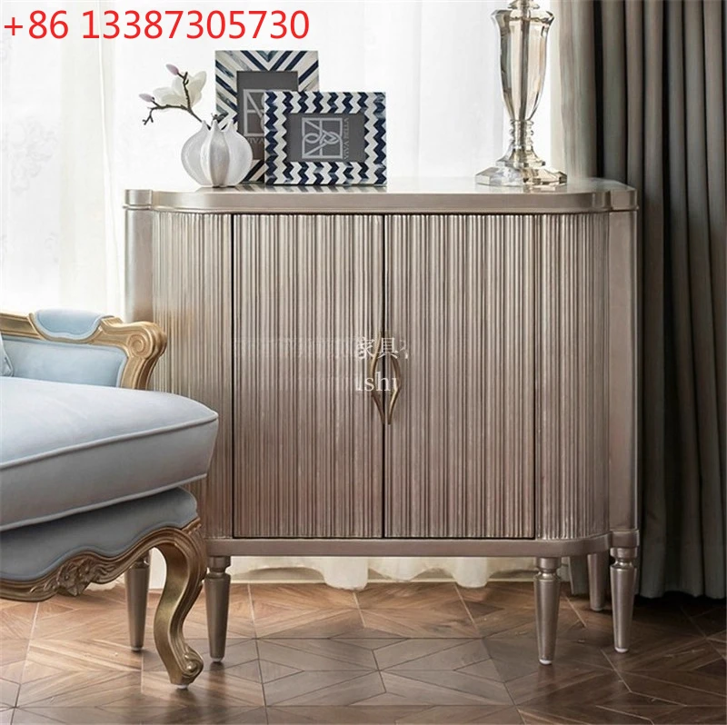 

Фаранина американский светлый роскошный шкаф на крыльце полукруглой декоративный шкаф для гостиной