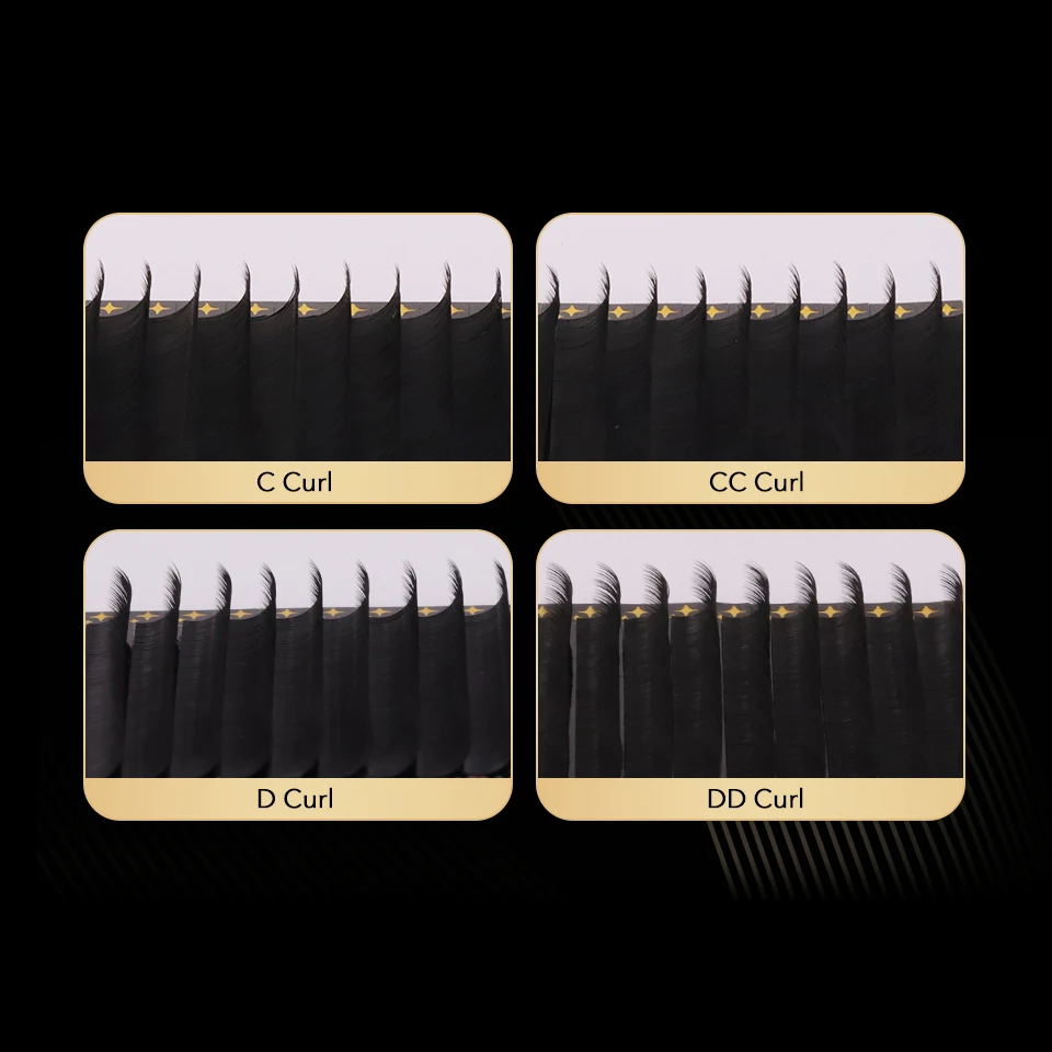 Lashprofessor 5-20mm C/CC/D/DD High Quality Mink Lashes Faux Mink Individual Lashes Soft Natural Cilia Lashes Classic Eyelash