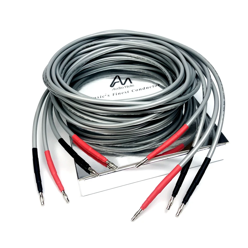 New Note AN-SPXII Note Hi-Fi Audio Speaker Cable Banana Plug Terminal Speaker Cables with Original Box