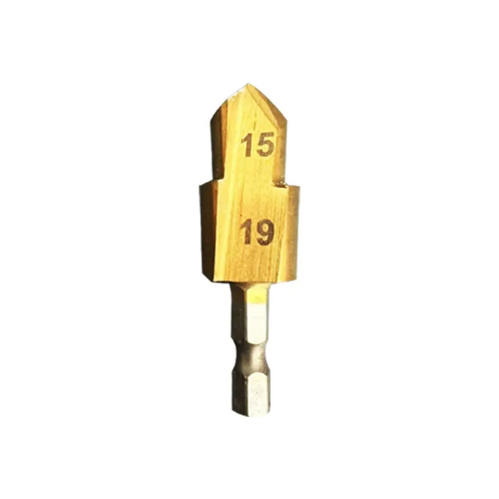 3pcs hexagonal handle PPR lifting drill bit water pipe woodworking reamer chamferer step drill