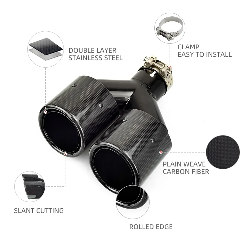 Full Custom Build With Old-to-new Body Kit ConversionCustom Y Style F15 X5 F16 X6 Carbon Fiber Exhaust Tip For SeriesBody KitOl