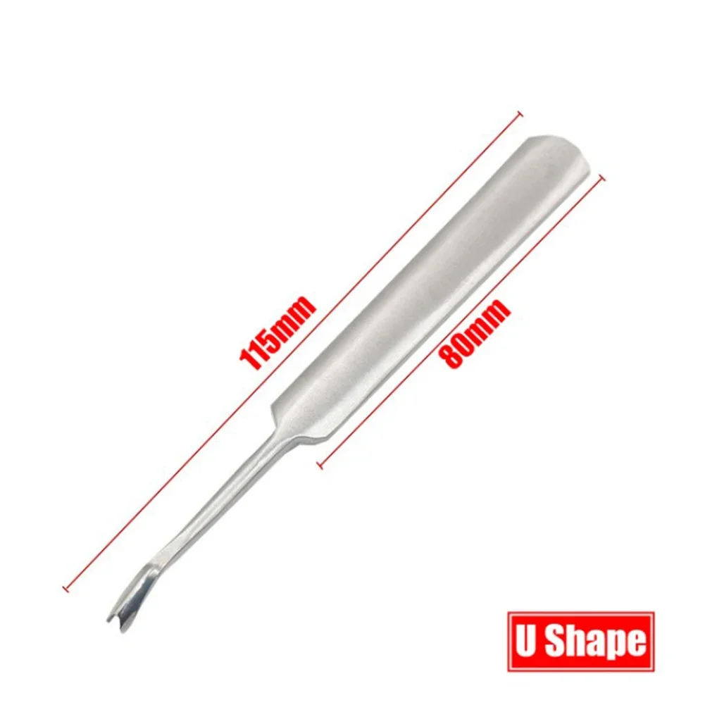 For Handworking U/V Type Groover Tool Small Anti-slip Convenient Craft Cutter Edge Groover Replacement Brand New