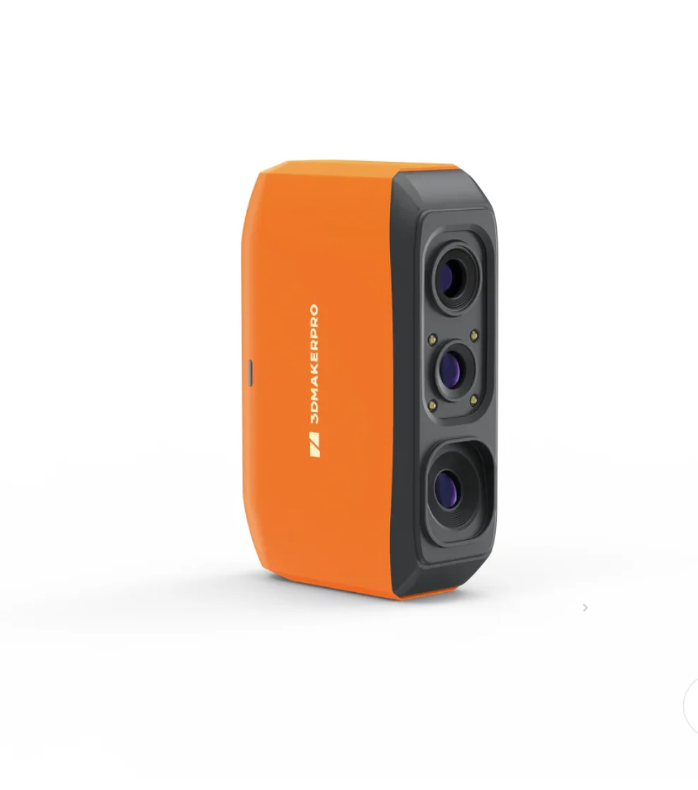 3DMAKERPRO FOX  3D Scanner 0.05mm Accuracy 0.10mm Resolution Handheld Portable High-Precision 3D Figurine Modeling