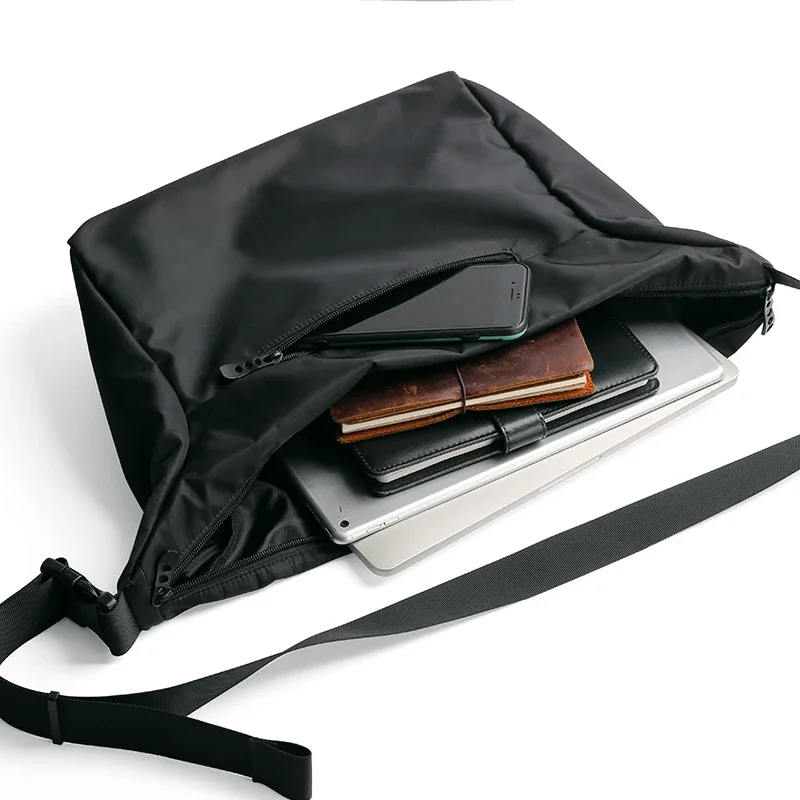 حقيبة كاجوال لجهاز Ipad مقاس 12 بوصة مضادة للسرقة حقيبة كتف لركوب الخيل عبر الجسم حقيبة أكسفورد عصرية عالية الجودة للرجال #3