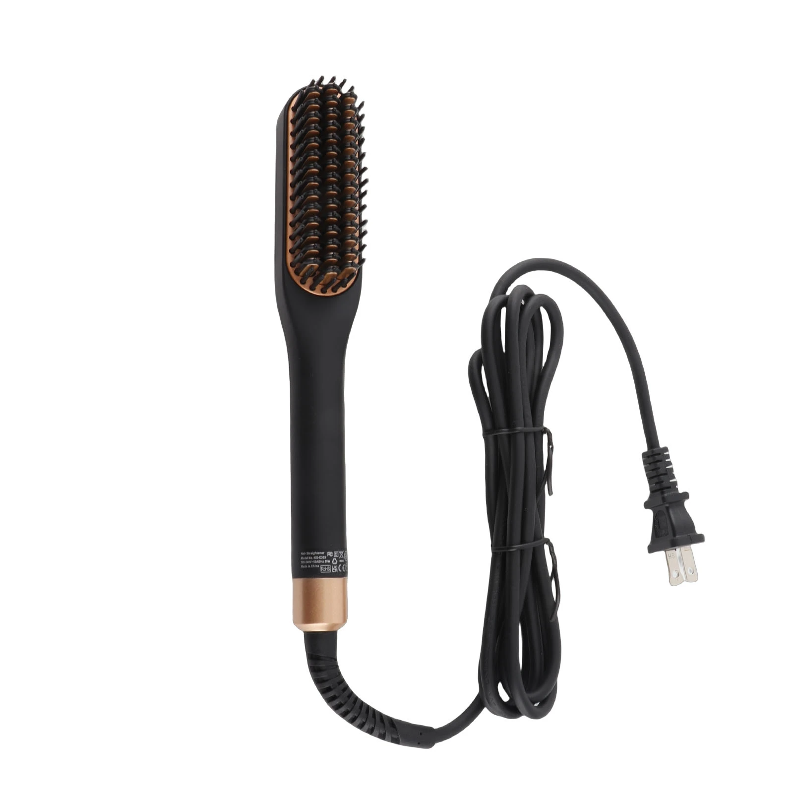 Electric Beard Straightening Comb Multifunctional Beard Straightener Brush for Men
