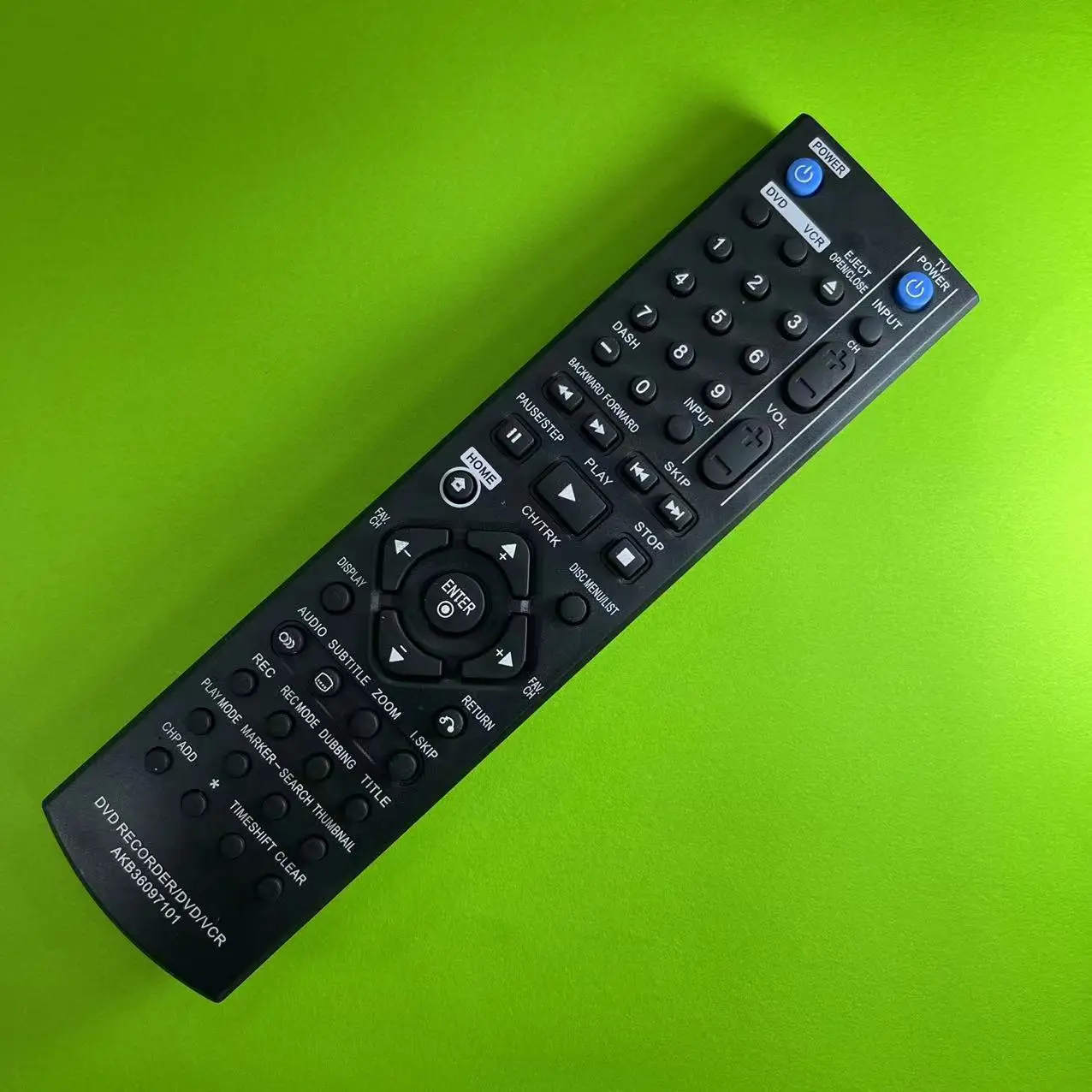 New Remote Control AKB36097101 for L DVD Recorder DVD VCR  Fit for RC897T RC397HM Fernbedienung