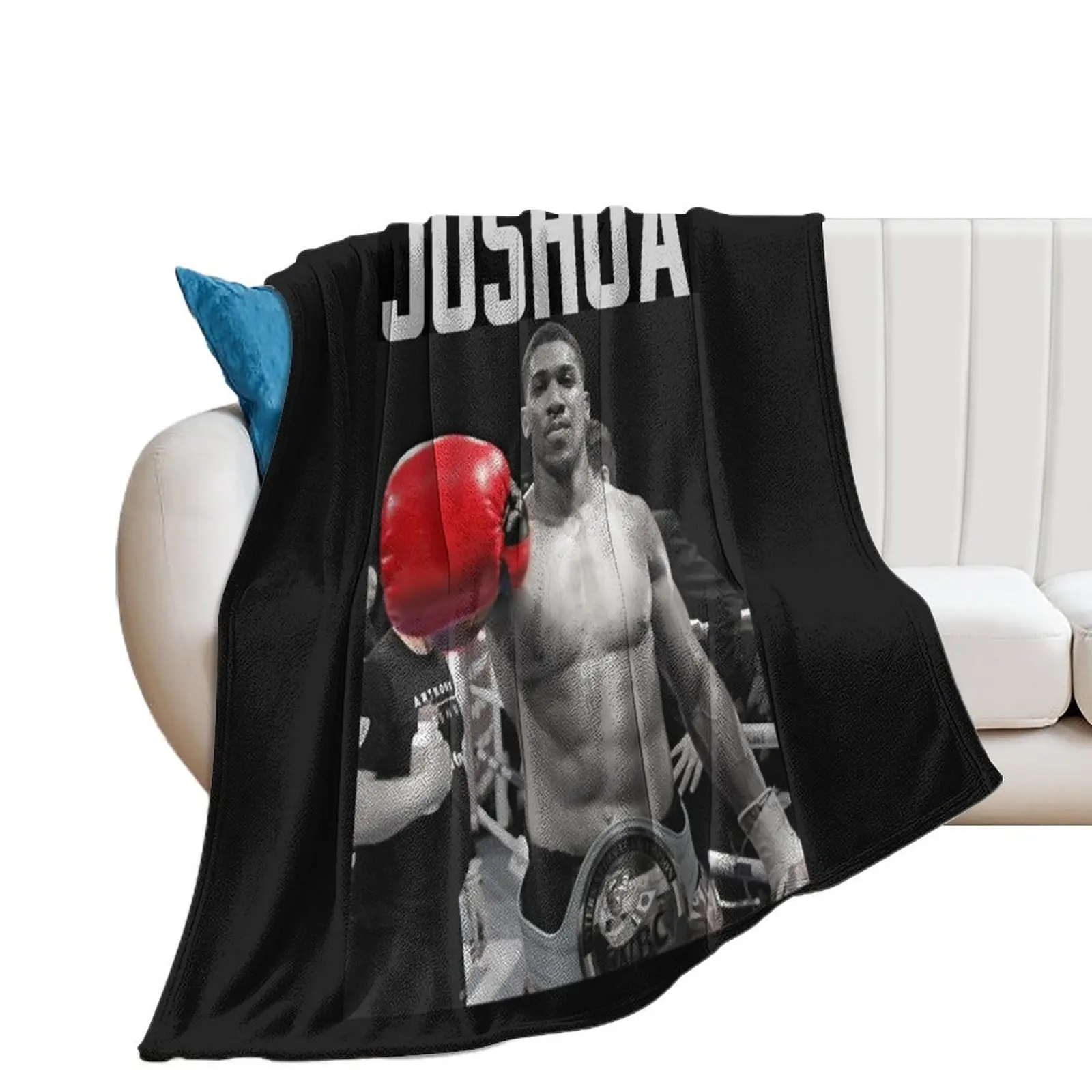 Anthony Joshua Classic T-Shirt.png Throw Blanket Weighted funny gift Flannels Travel Blankets