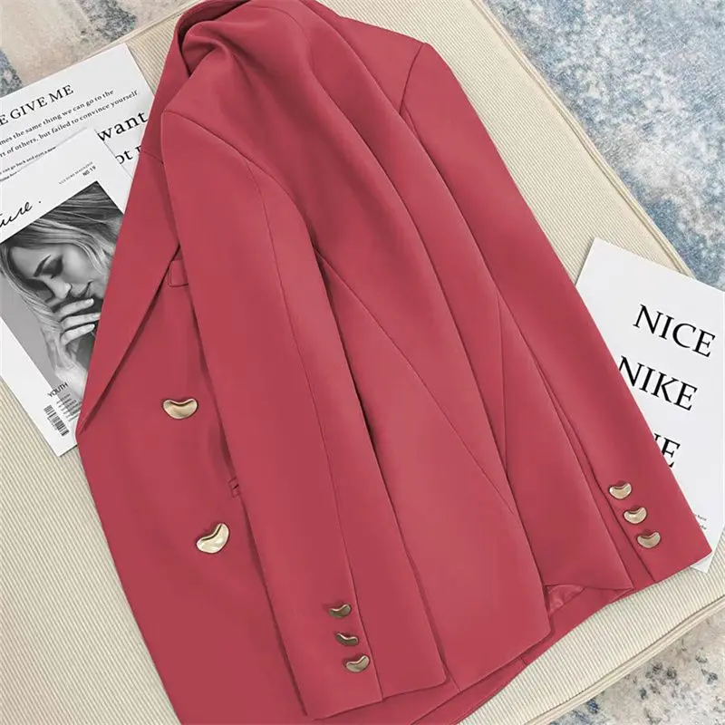 Suit Jacket Fashionable Spring and Autumn New Style High-end Loose British Style Trendy Suit Top