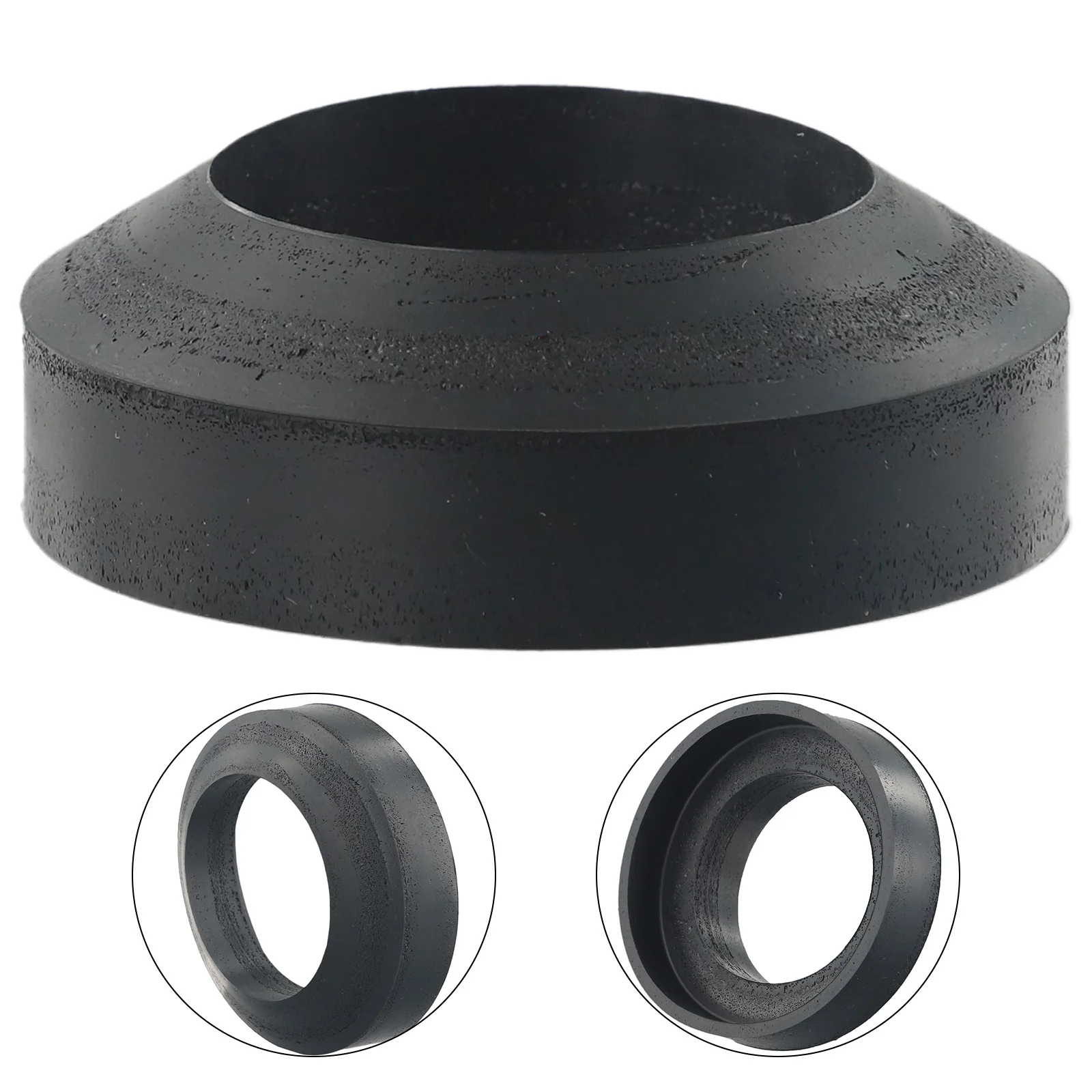 مجموعة مقلاة الختم أجزاء العلامة التجارية الجديدة 1*1 قطعة مخروطية الشكل دونات دونات حديقة تحسين المنزل المطاط مفيدة