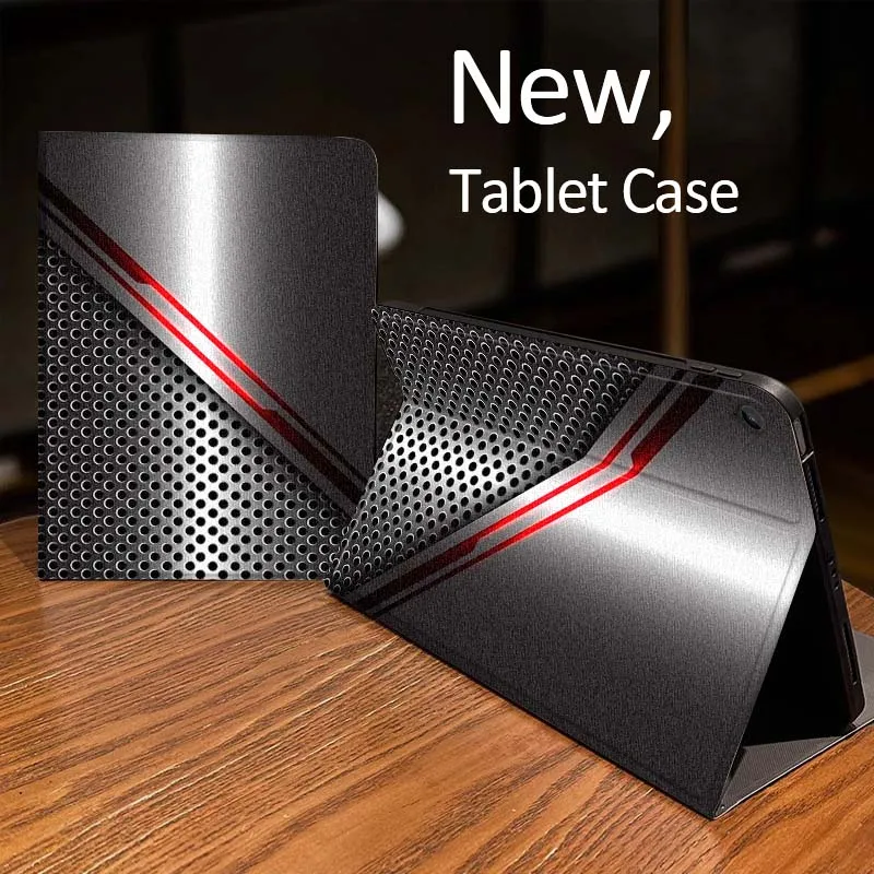 

Metallic illustration Tablet Case For Samsung Galaxy Tab A A7 A8 A9 A11 S6 S11 Lite Plus 10.1 10.4 10.5 Inch