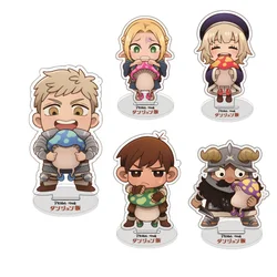 Anime Delicious in Dungeon Marcille Laios Senshi Chilchuck Falin 10cm supporto in acrilico ornamento collezione di ornamenti regali Souvenir