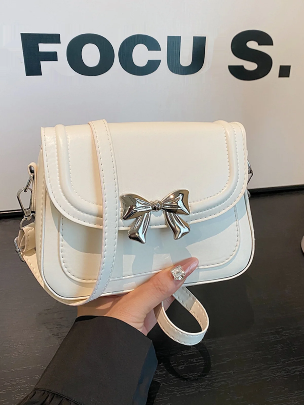 Fashionable Small Square Bag Women's Crossbody Bag Versatile High Quality Korean Style Single Shoulder Bag Handbag Purse