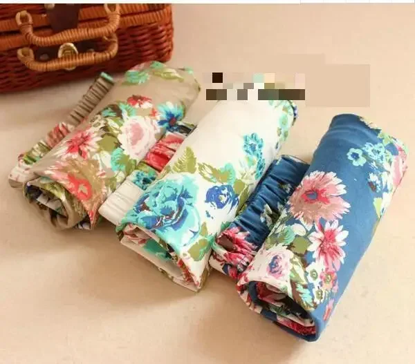 เลกกิ้งลายดอกไม้สไตล์วินเทจ ความยาวระดับข้อเท้า เอวยางยืด มี 11 สี สำหรับผู้หญิง สินค้ามาใหม่ 2025