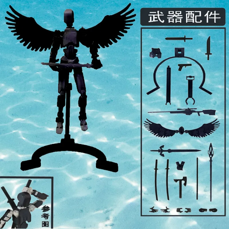 3D Printing Shapeshift Robot Action Figure With Full Body Movable Toy Creative Mannequin Dummy Action Model Toy Children Gift