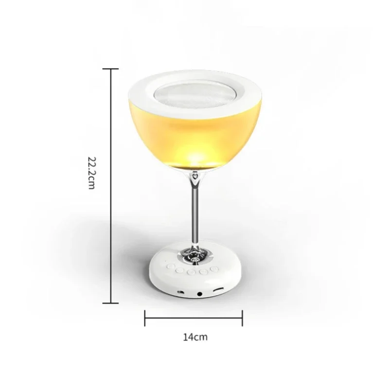 Звуковая коробка, спальный светильник, TF-карта, бас-стерео, портативный мини-светодиодный светильник для спальни, беспроводной динамик BlueTooth JY-35, динамик для настольной лампы