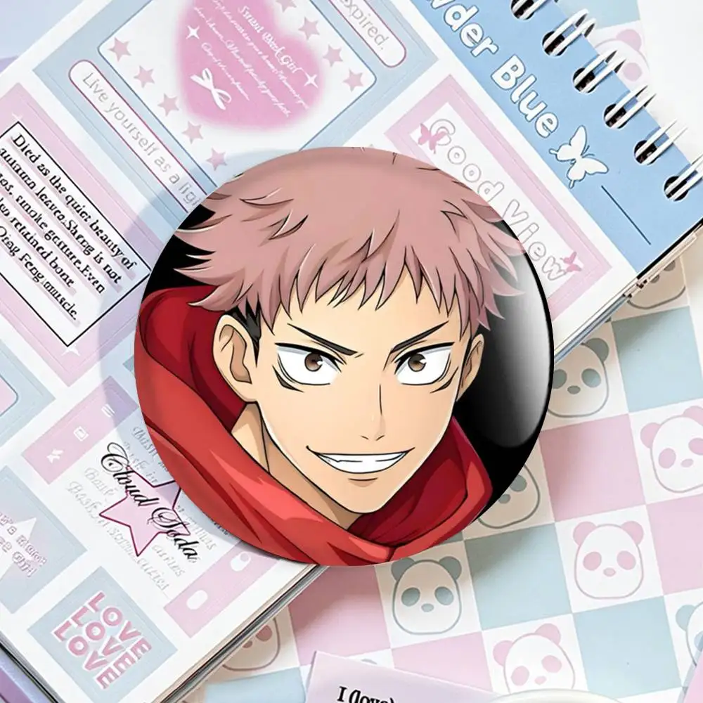 Y-Yuji I-Itadori J-Jujutsu K-Kaisen Laser-Abzeichen Kreative Anstecknadeln Brosche für Taschen Kleidung Hüte Deko Geschenke Fans Sammlerstücke – Detail 7