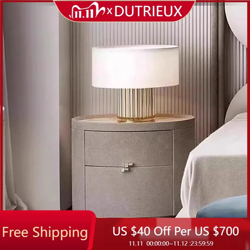 

Vintage European Bedside Table Glamour ClassicModern Simple Night Table Storage Professional Mesa De Cabeceira Home Furniture