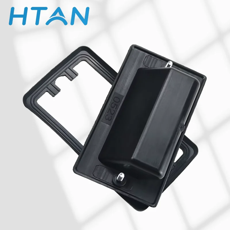 

Furniture Kitchenware Plastic Black Handle Industrial Electrical Distribution Cabinet Equipment Handle