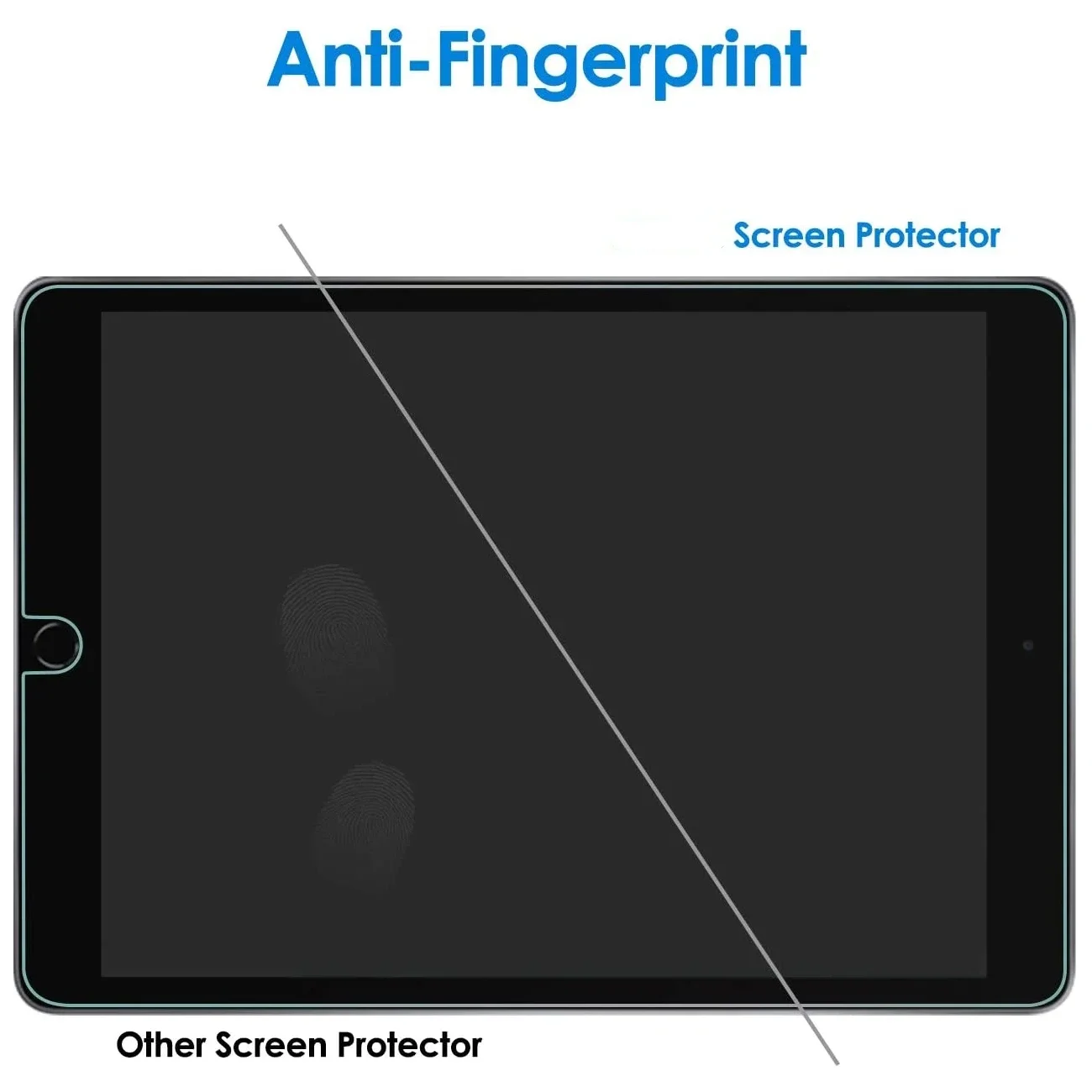 Screen Protector für iPad iPad 10th iPad Pro 2022 iPad 9,7 Air 5 2 3 4 10,9 10,5 2021 Pro 11 12,9 Mini 6 5, gehärtetem Glas Film