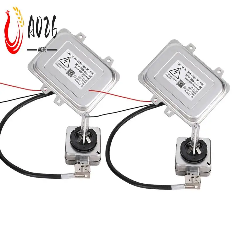 

A026-2Set Xenon HID Headlight Ballast&Igniter&D1S Bulb Kit 5DV009000-00 63126937223 For BMW Cadillac Escalade Subaru Tribeca Par
