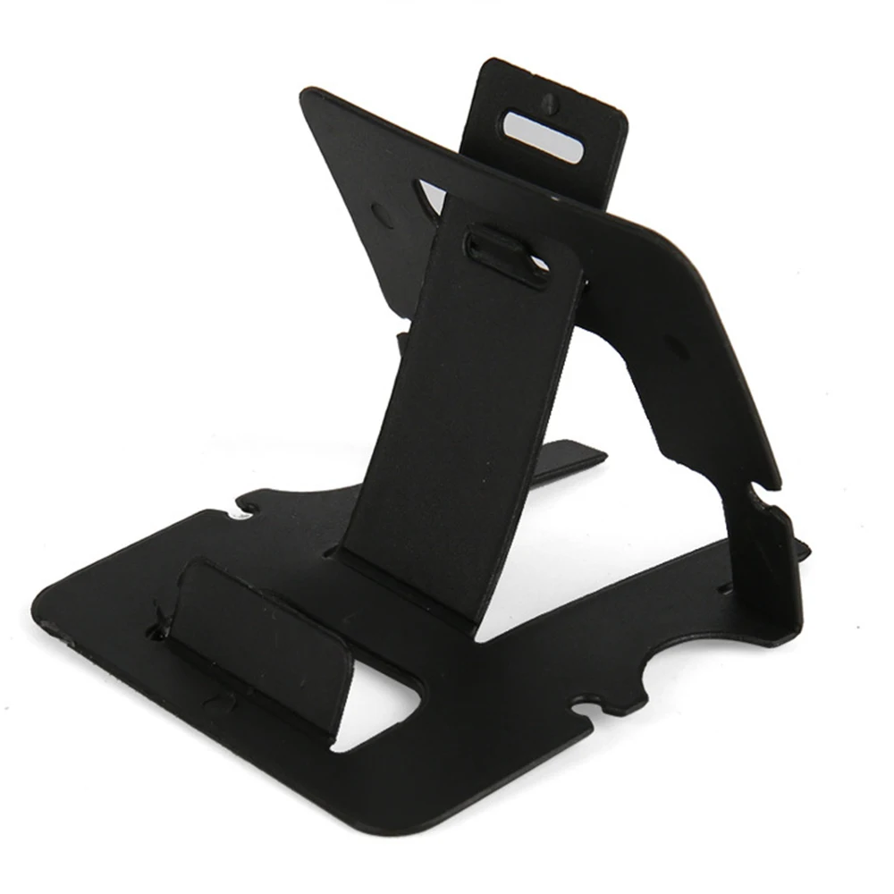 Przenośny uchwyt na telefon inteligentny, regulowany, składany, ultracienki, plastikowy, lekki, wytrzymały stojak na telefon komórkowy.