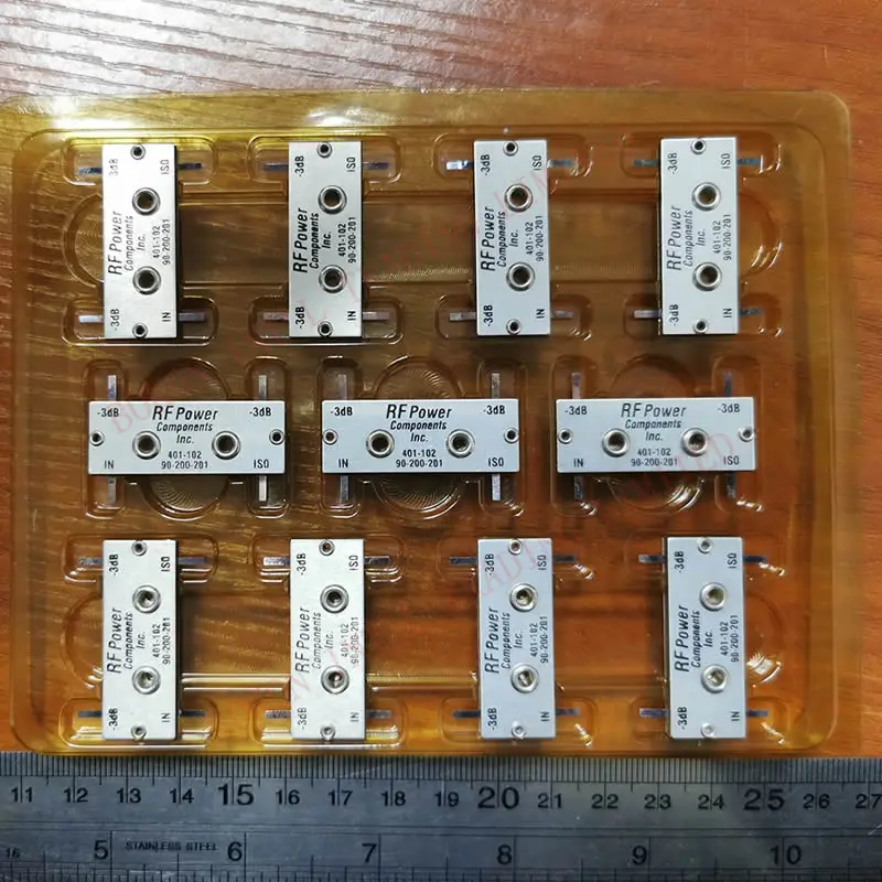 RF COMPONENTS 0.4Ghz to 1GHz400-1000MHz 200Watt 3dB Hybrid Couplers 3dB 90Degree 400MHz to 1000MHz 200Watts MILITARY-QUALIFIED