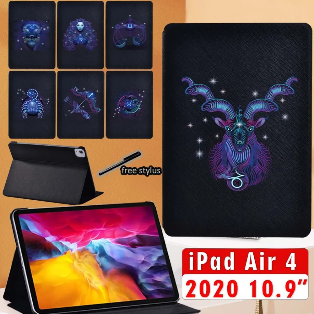 

ipad air 4 case Leather tablet Stand Folding Cover for Apple IPad Air 4 10.9 inch 2020 Protective Shell