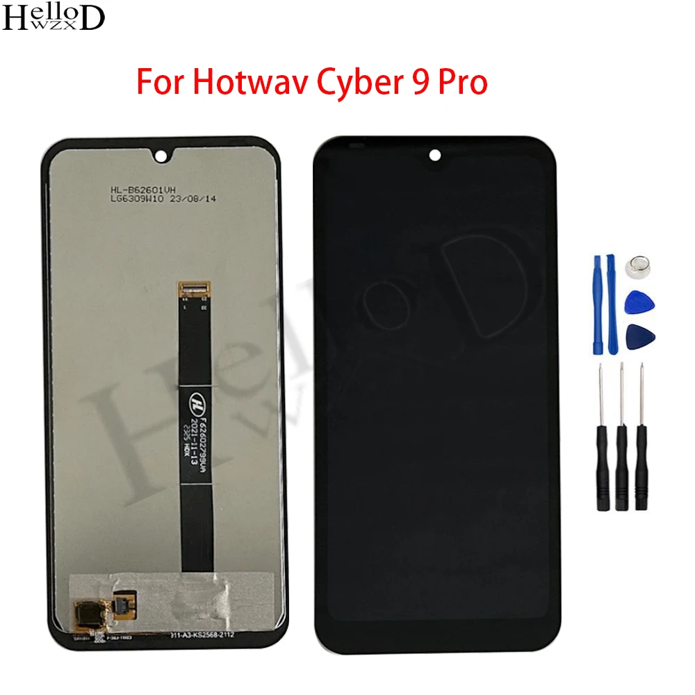 

New Tested LCD Screen For Hotwav Cyber 9 Pro LCD Display Touch Screen Digitizer Sensor Panel Assembly Replacement