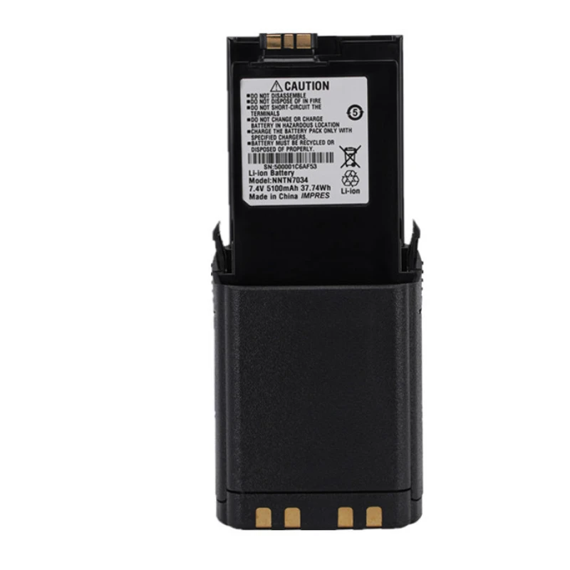Newest NNTN7034 7.4V 37.74Wh 5100mAh Battery for Motorola APX6000 APX7000 APX8000 APX6000XE High Quality Walkie-talkie Battery view 2