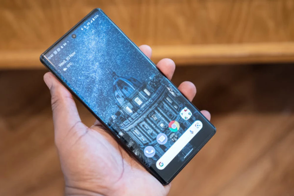 بصمة أصابع Google Pixel 6 Pro 5G NFC أصلية غير مقفلة 128 جيجابايت 12 جيجابايت رام 6.7 بوصة 50 ميجابكسل أندرويد 12 5003 مللي أمبير في الساعة