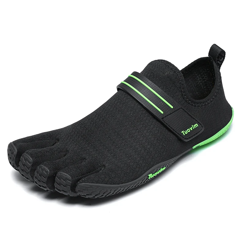 True Five‑Fingers Barefoot Sneakers Unisex Light Non‑Slip Breathable Multi‑Purpose Outdoor Hiking Beach Sports Shoes