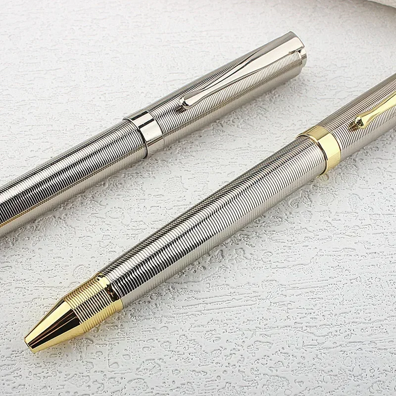 Luxury 716 Metal Capless Twist Ballpoint Pen , Elegant Signature Pen Gift Pens for Men Women