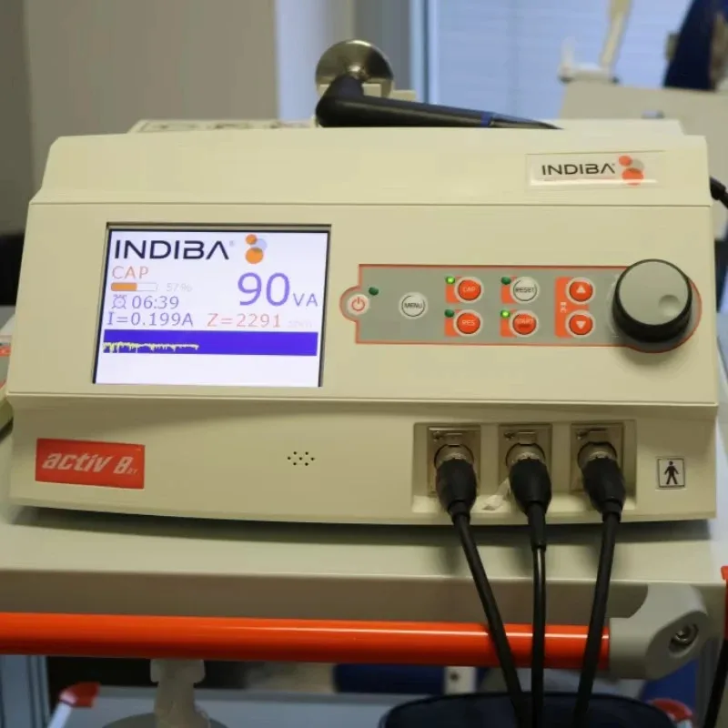 

Heat Therapy System CET RET Intelligent Thermal Therapy 448khz ER45 Body Contouring Indiba Tecar Physical Therapy