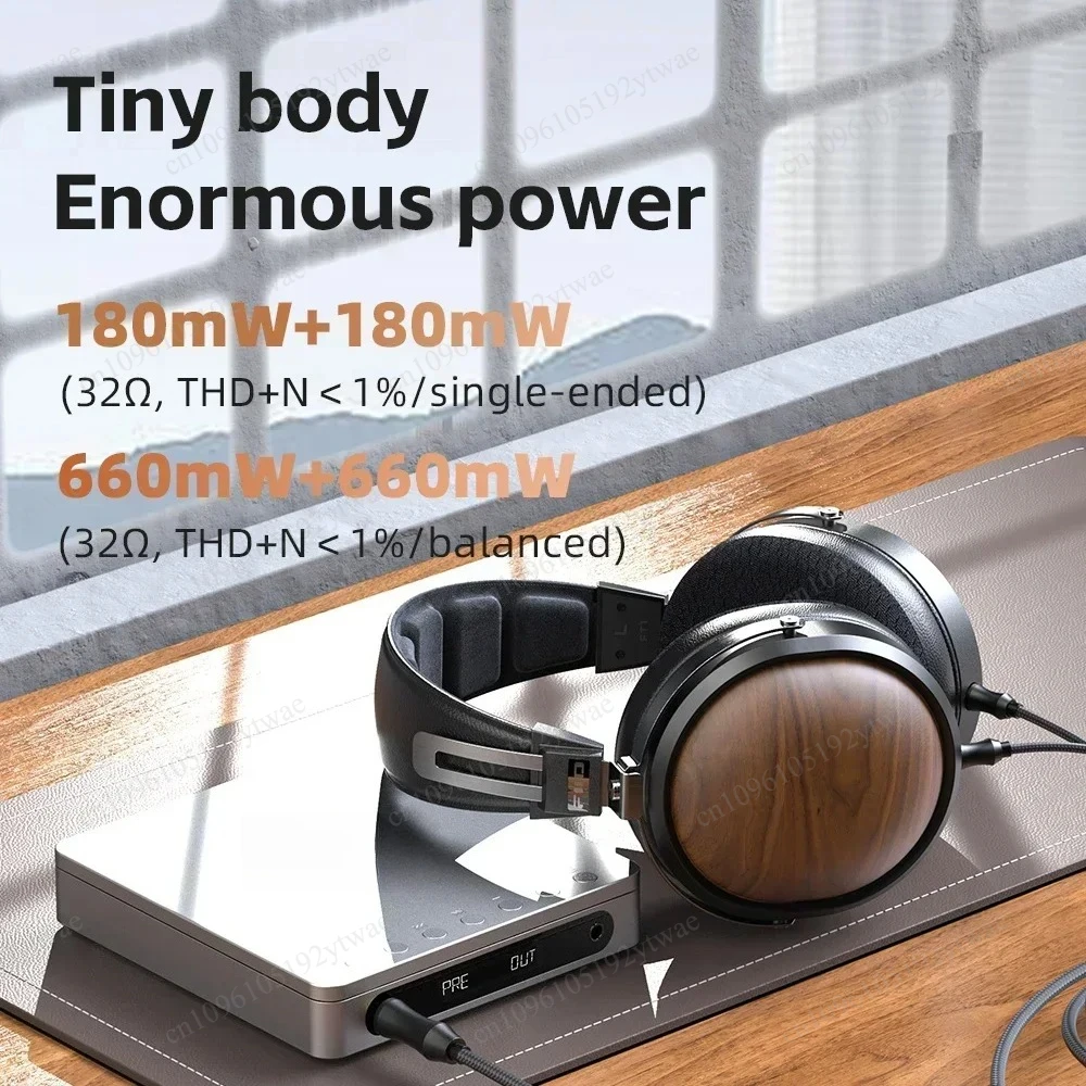 Portable Stereo CD Player, Dual CS43198 DAC, USB Ripping, Optical/Coaxial/3.5mm/4.4mm Output, 10H Playback