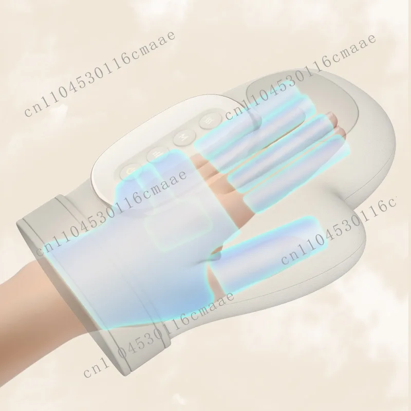 Hand Massager Intelligent Hot Compress Air Pressure Finger Massage Hand Joint Wrist Massage Physiotherapy Instrument