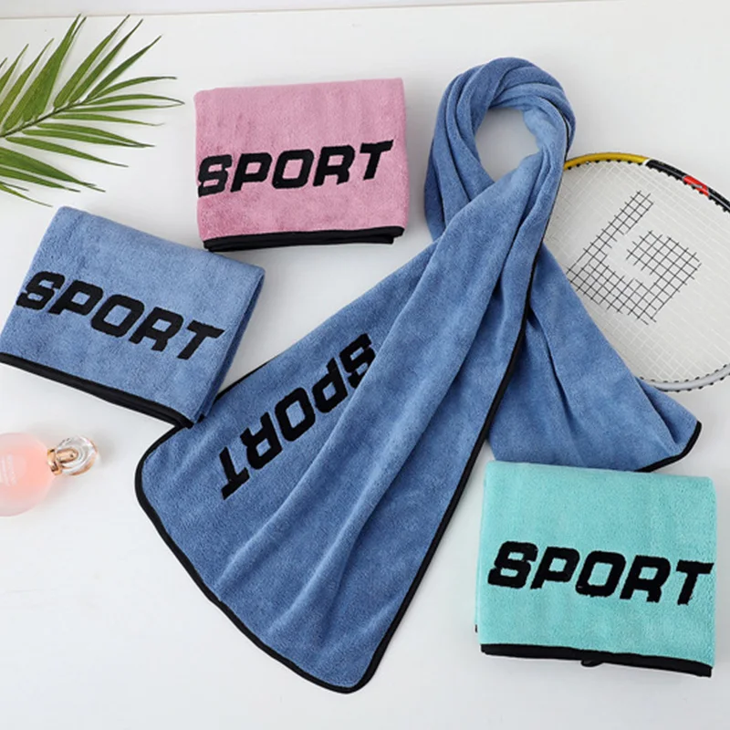 1PC Sports Towel Swimming Shawl Bath Towel Fitness Portable Multi-purpose Absorbent Quick-drying Beach Towel For Men And Women