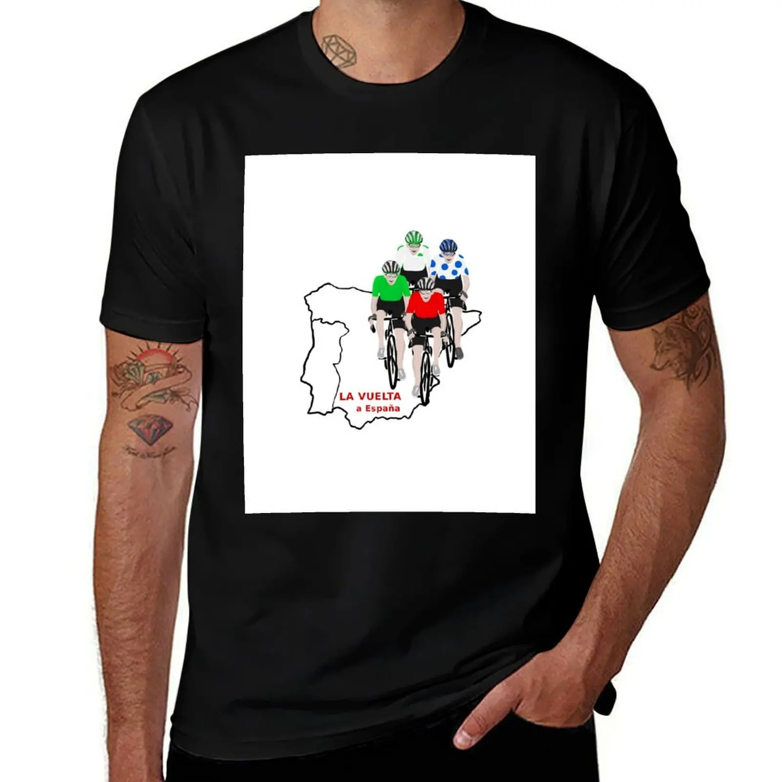 

La Vuelta Spain T-Shirt t shirts for man pack cotton t shirt personalised