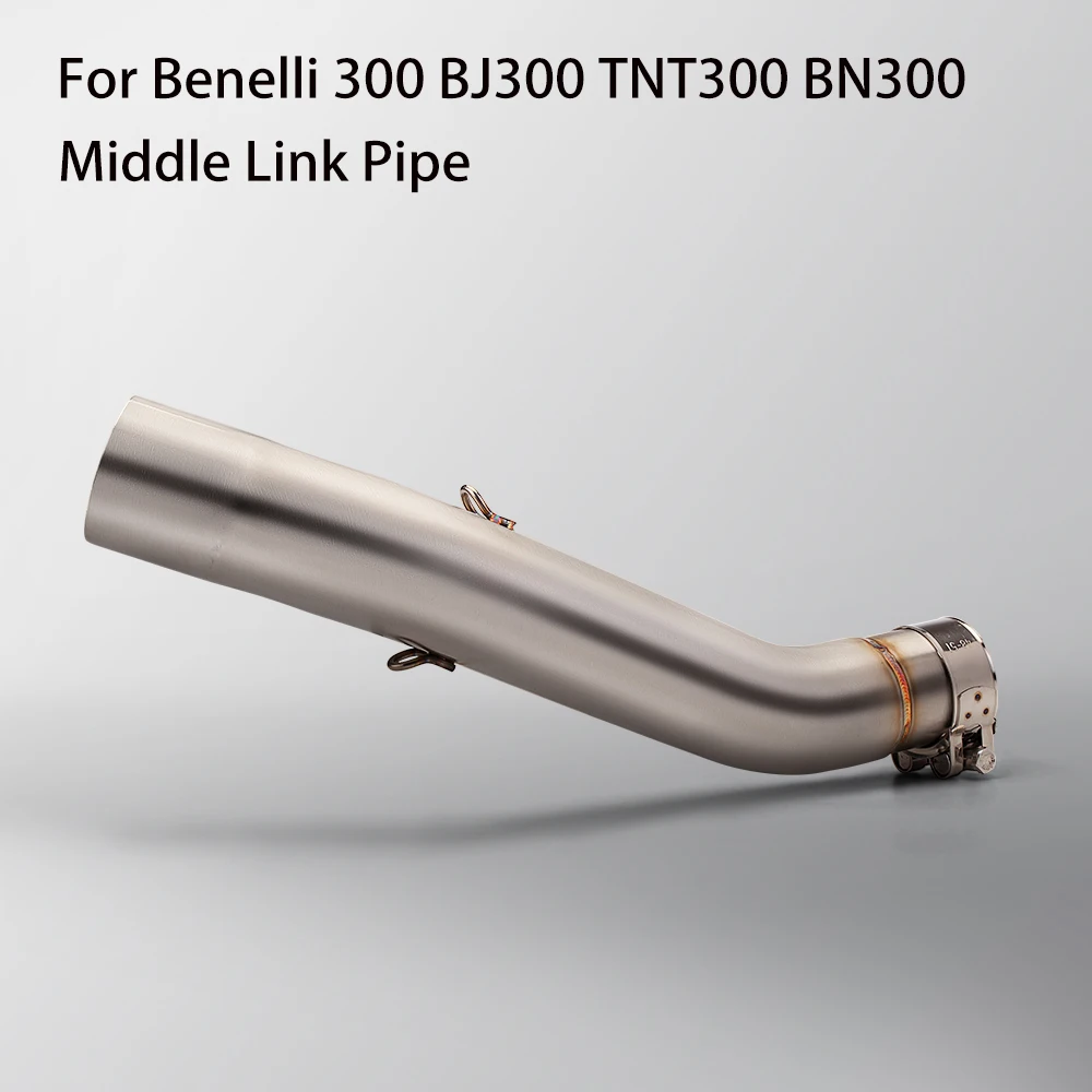 Motorcycle Exhaust Middle Link Pipe For Benelli 300 BJ300 GS BN302 TNT300 Benelli 600 BN600 BJ600 TNT600