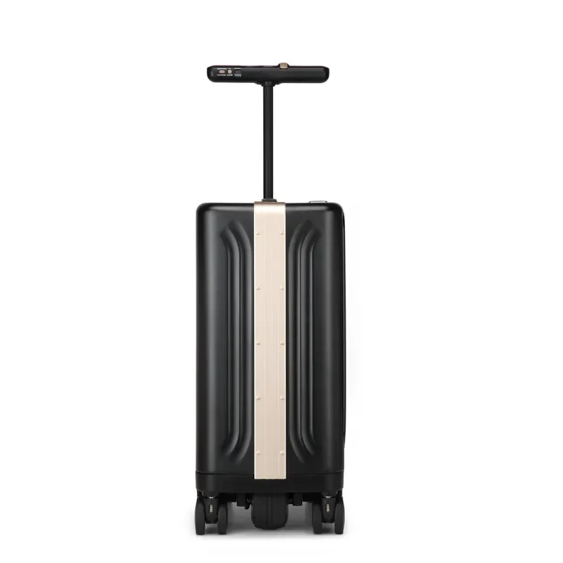 Smart Electronic Rideable Suitcase 20-Inch Carry-On Luggage TSA Cabin Suitcase for Airport Travel